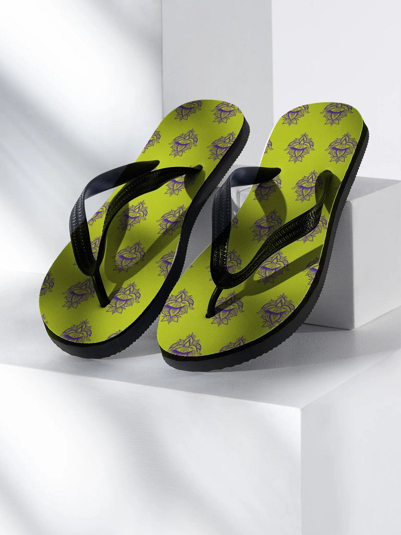 Palm Guard Flip-Flops in Green