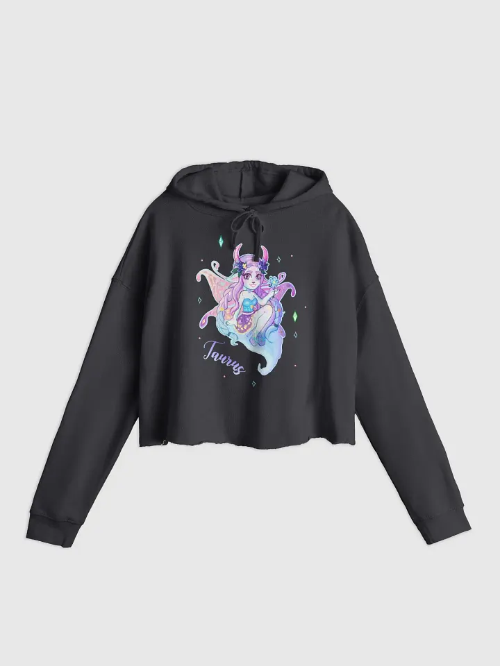 Taurus Crop Hoodie (Zodiac Series) product image (5)