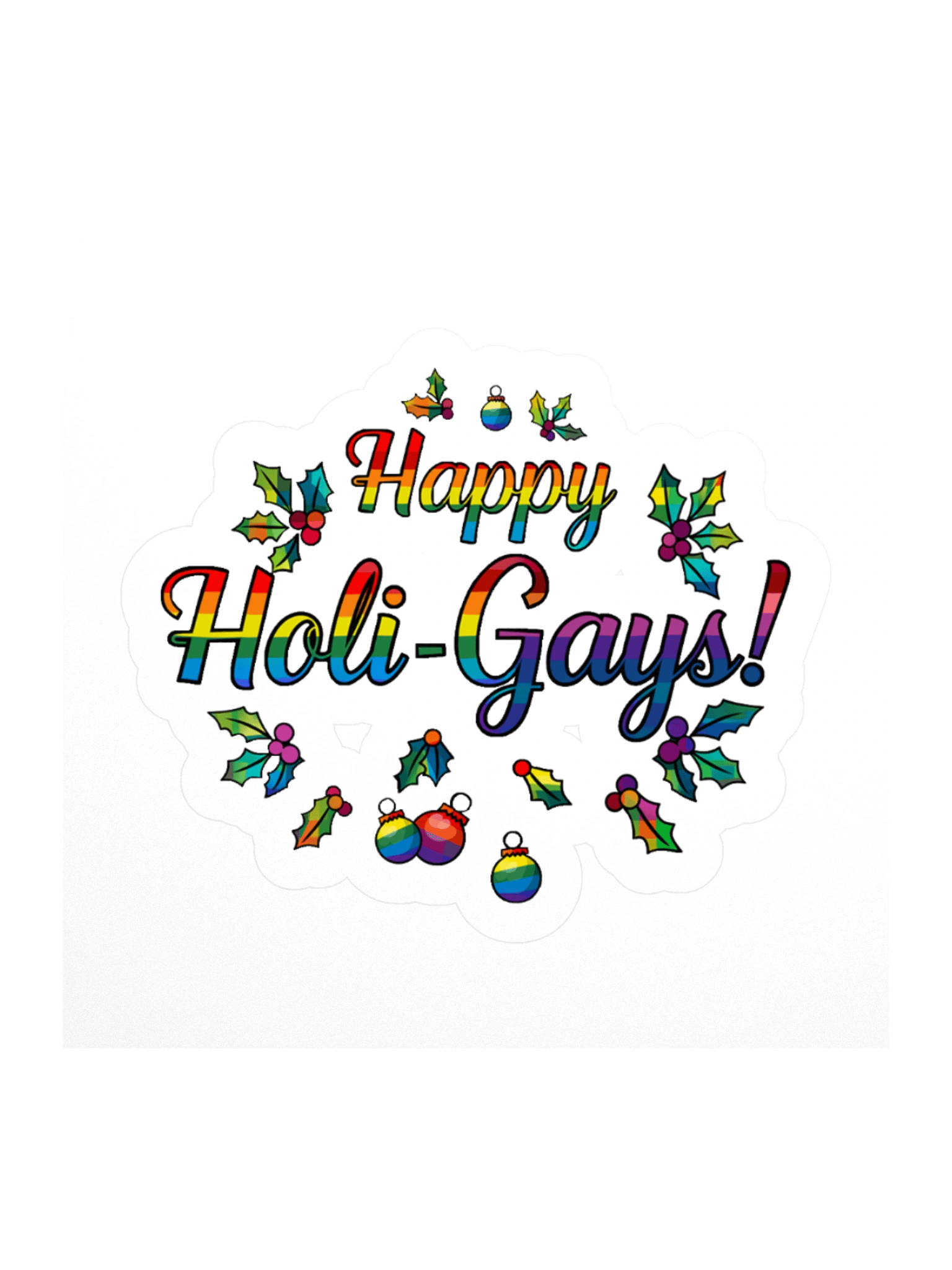 Holi-Gay Sticker product image (2)