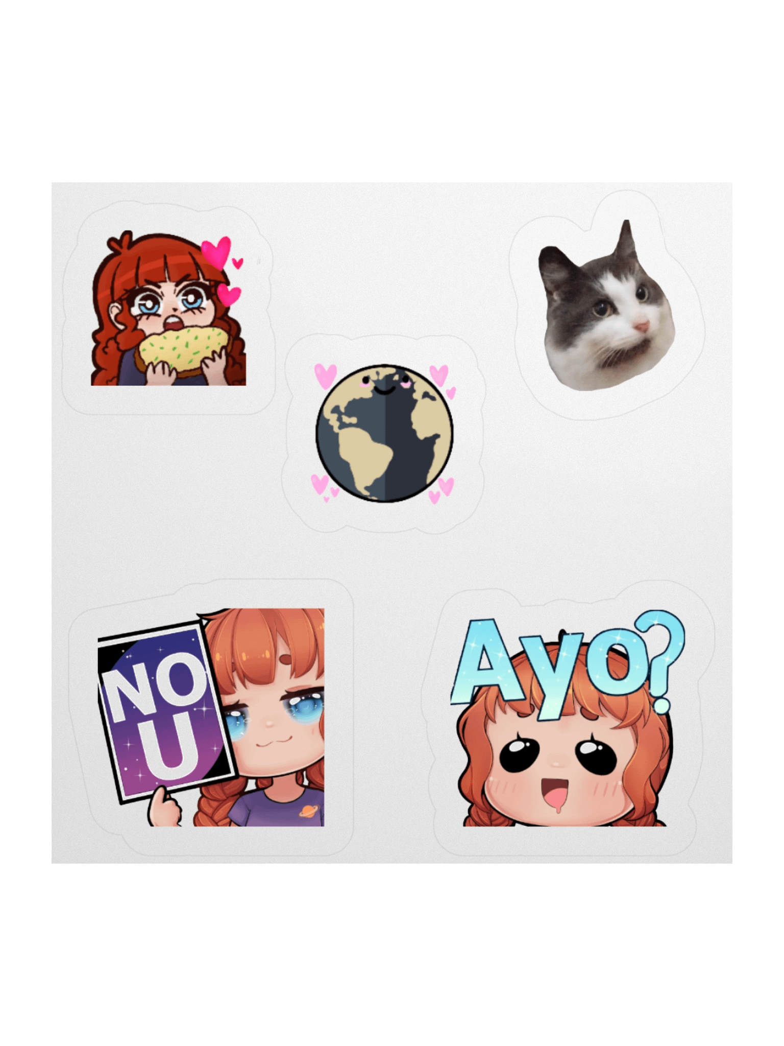 Planet Emotes Stickers product image (1)
