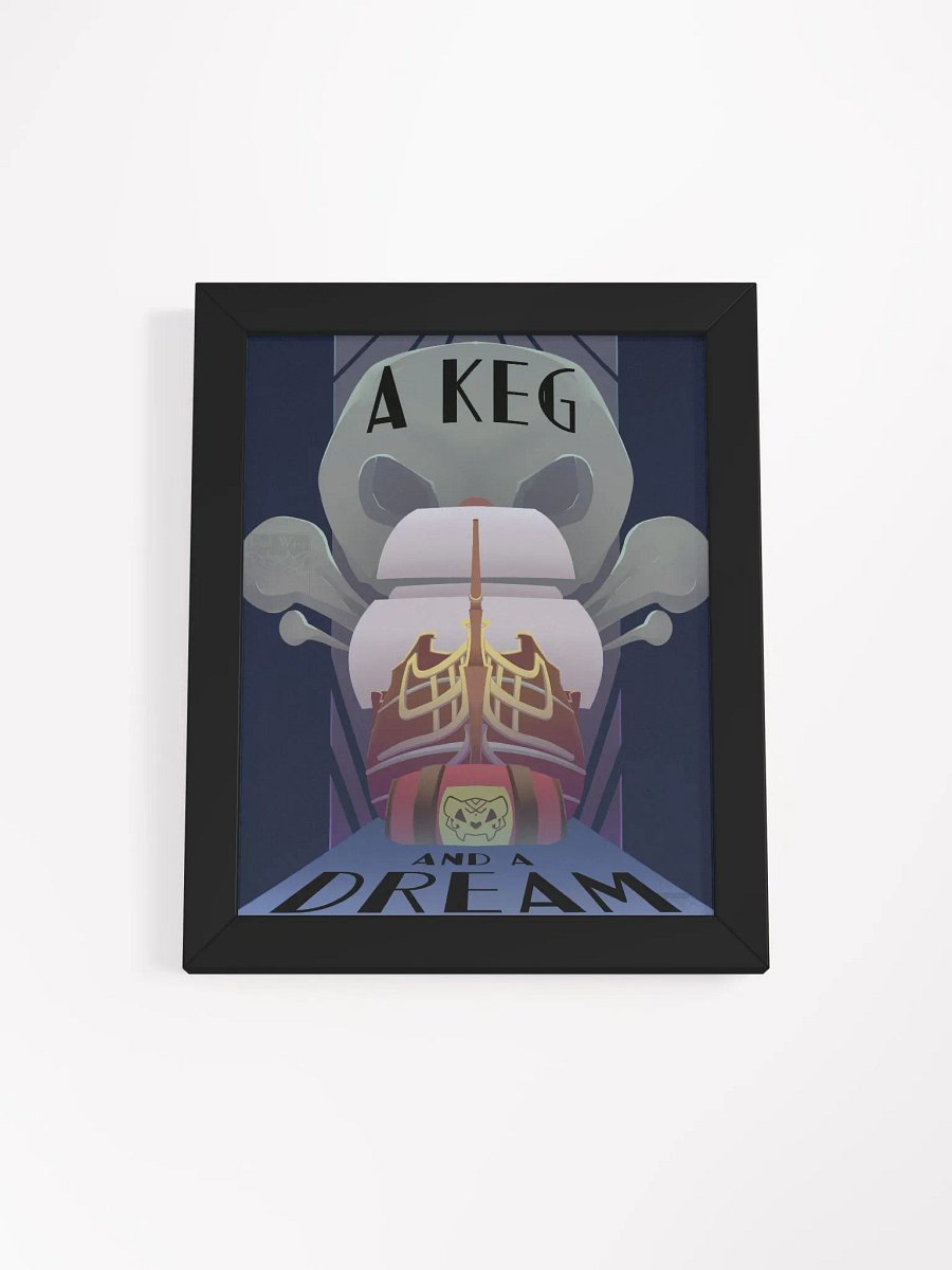 A Keg and a Dream (Framed) product image (3)