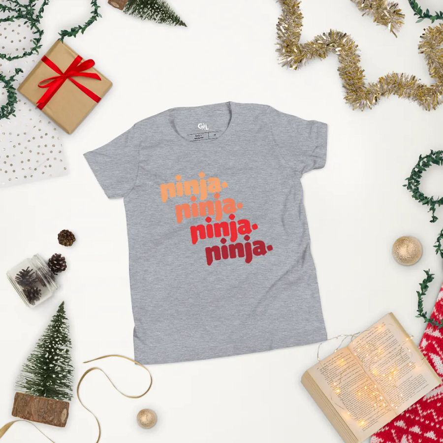 Quad Ninja Kids Tee: Orange product image (7)