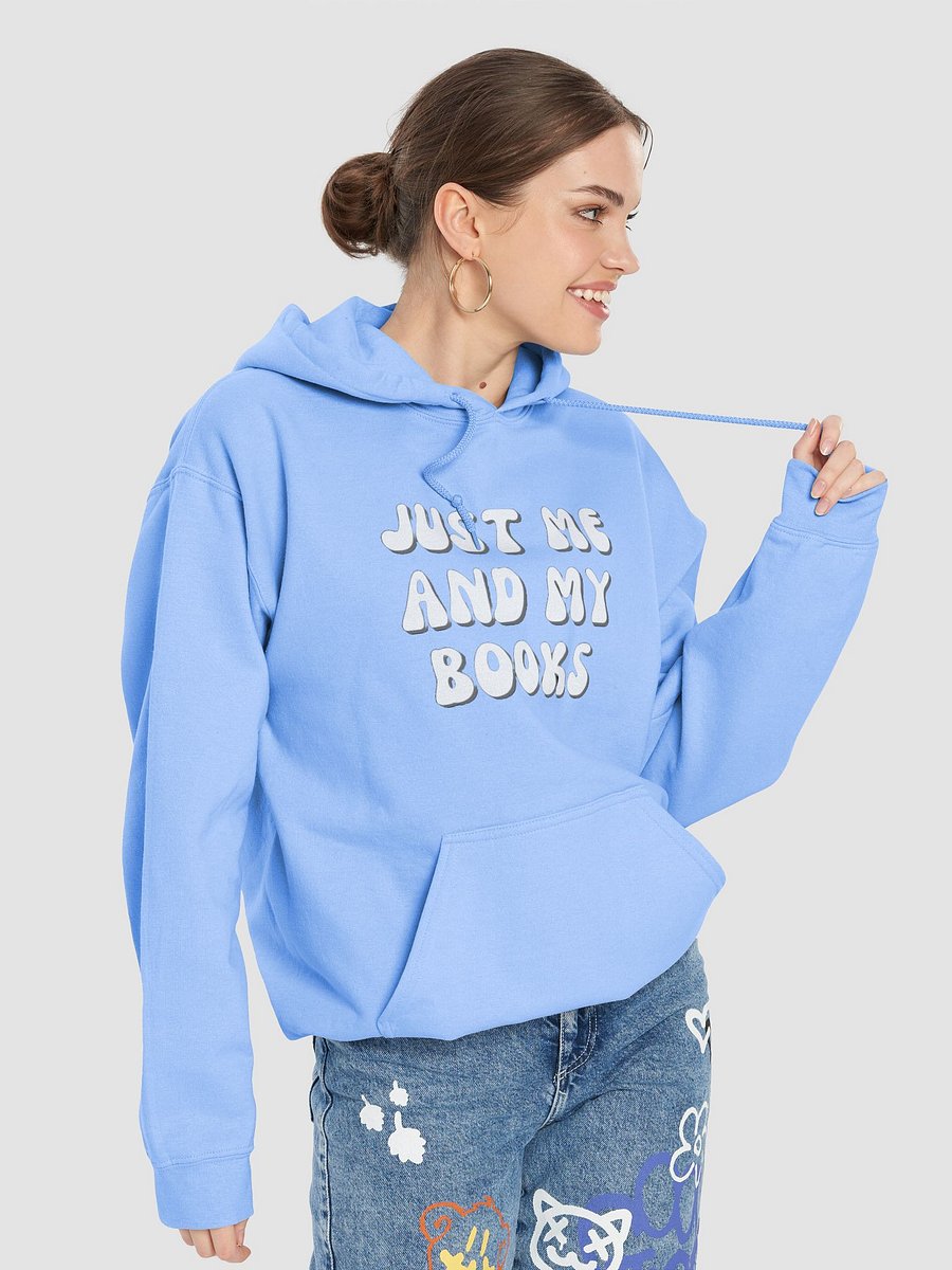 Just Me and My Books Hoodie product image (16)