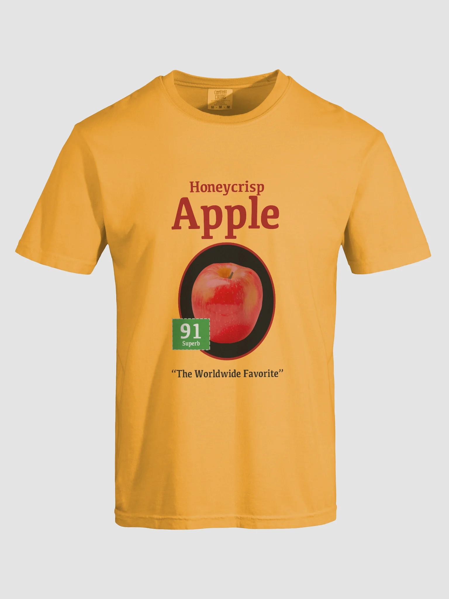 APPLE RANKINGS: HONEYCRISP APPLE T-SHIRT (Regular Fit) product image (94)