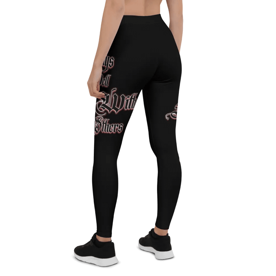 Plays Well With Others Woman's Black Leggings product image (2)
