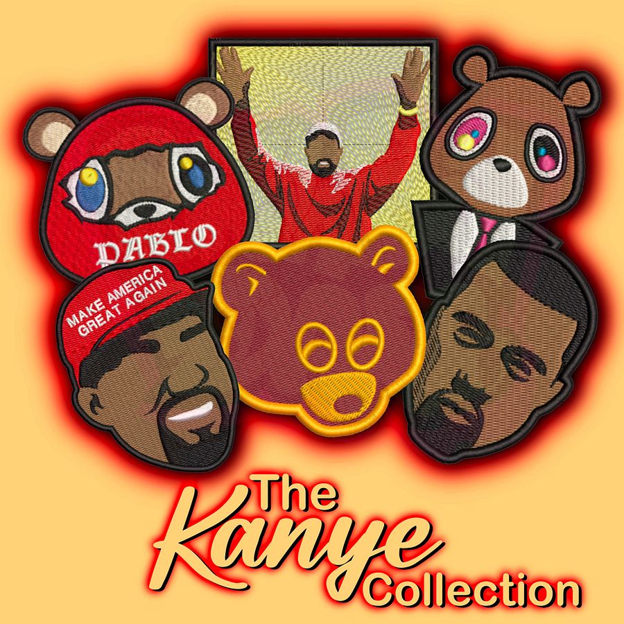 Hip-Hop COLLECTION of Digital Embroidery Files product image (2)