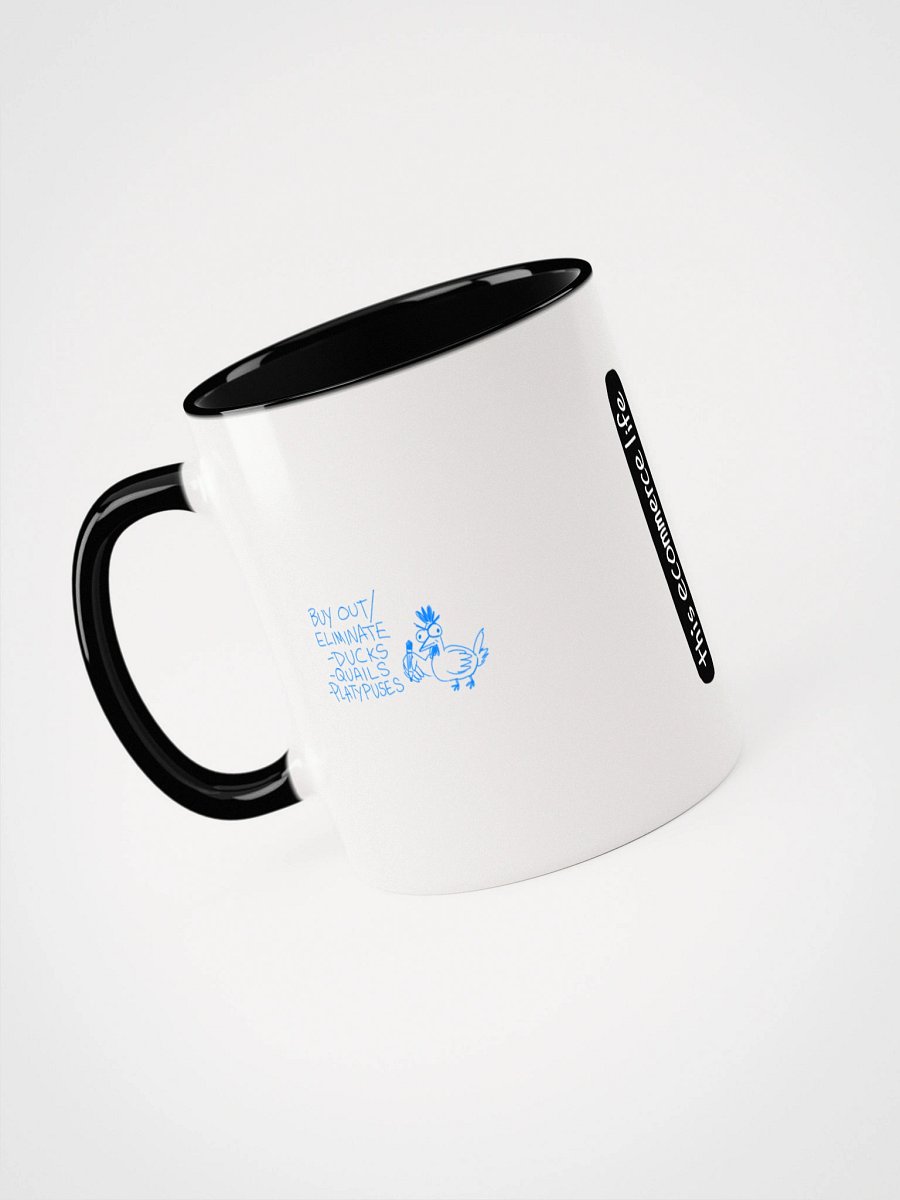 "Chickens figure out enshittification" mug product image (5)