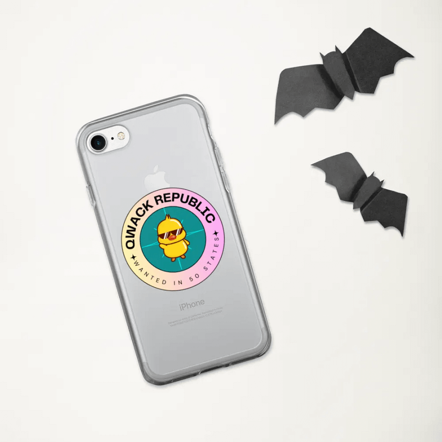 Qwack Wanted Phone case product image (333)