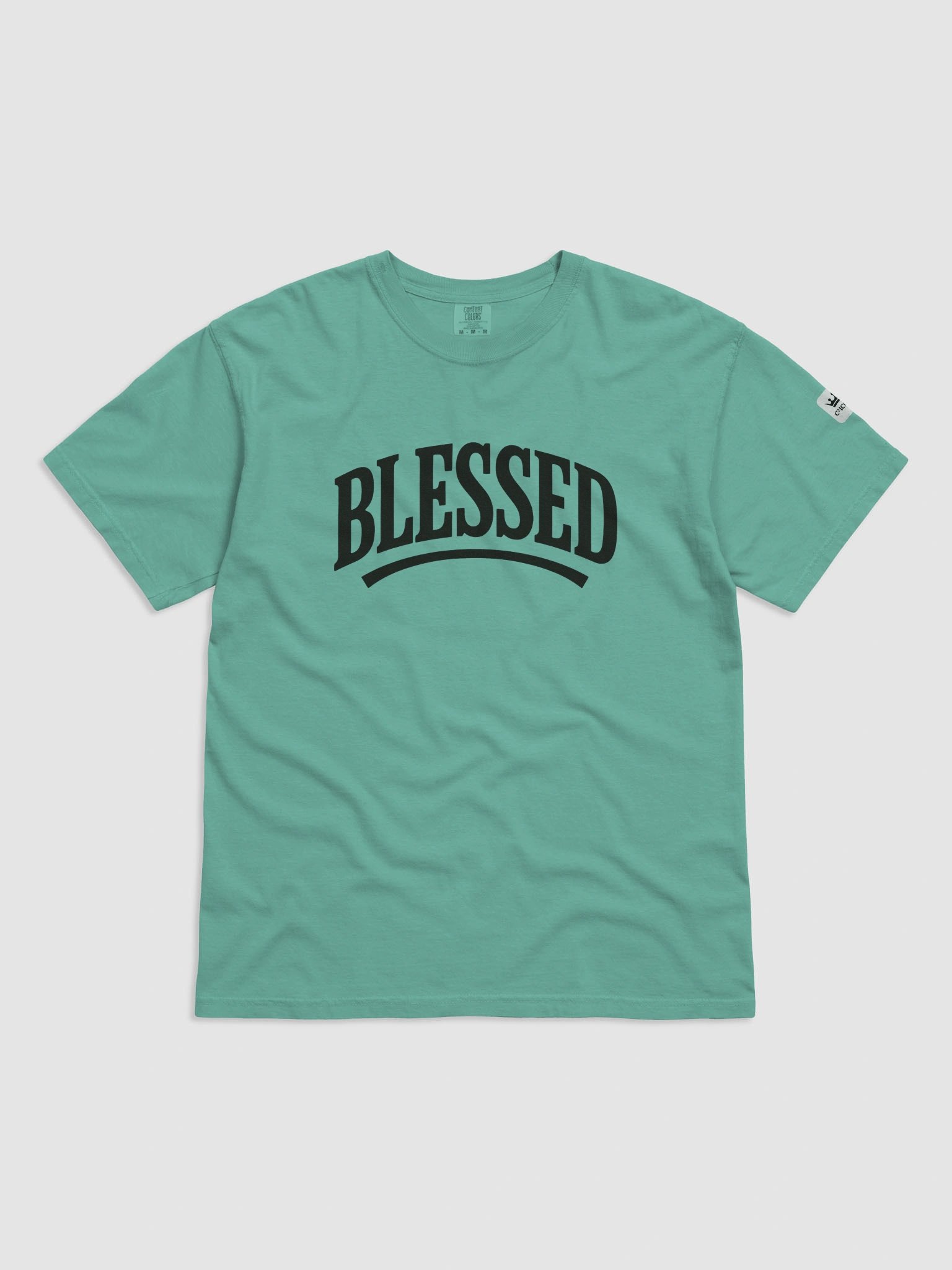 Blessed T-Shirt with Black Graphic product image (1)