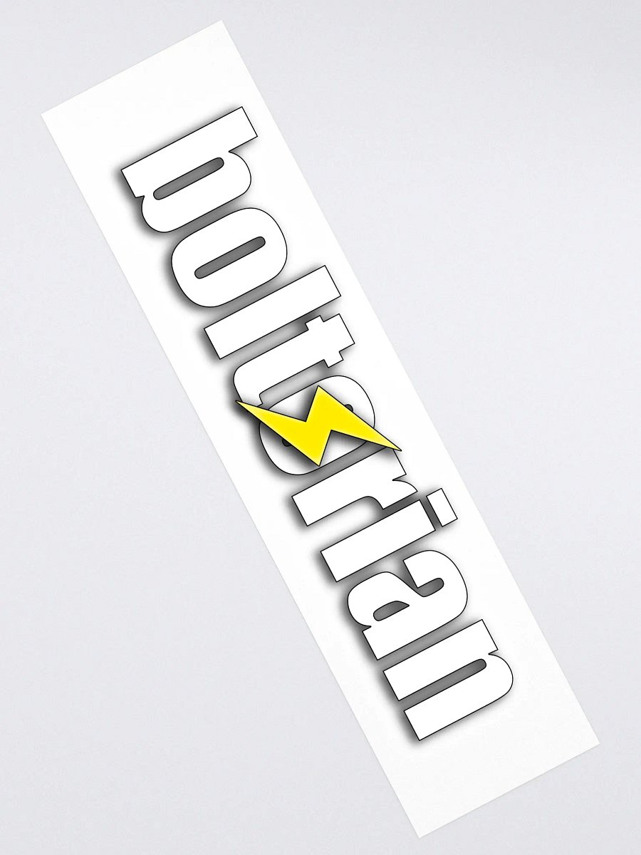 bolt bumper sticker product image (2)