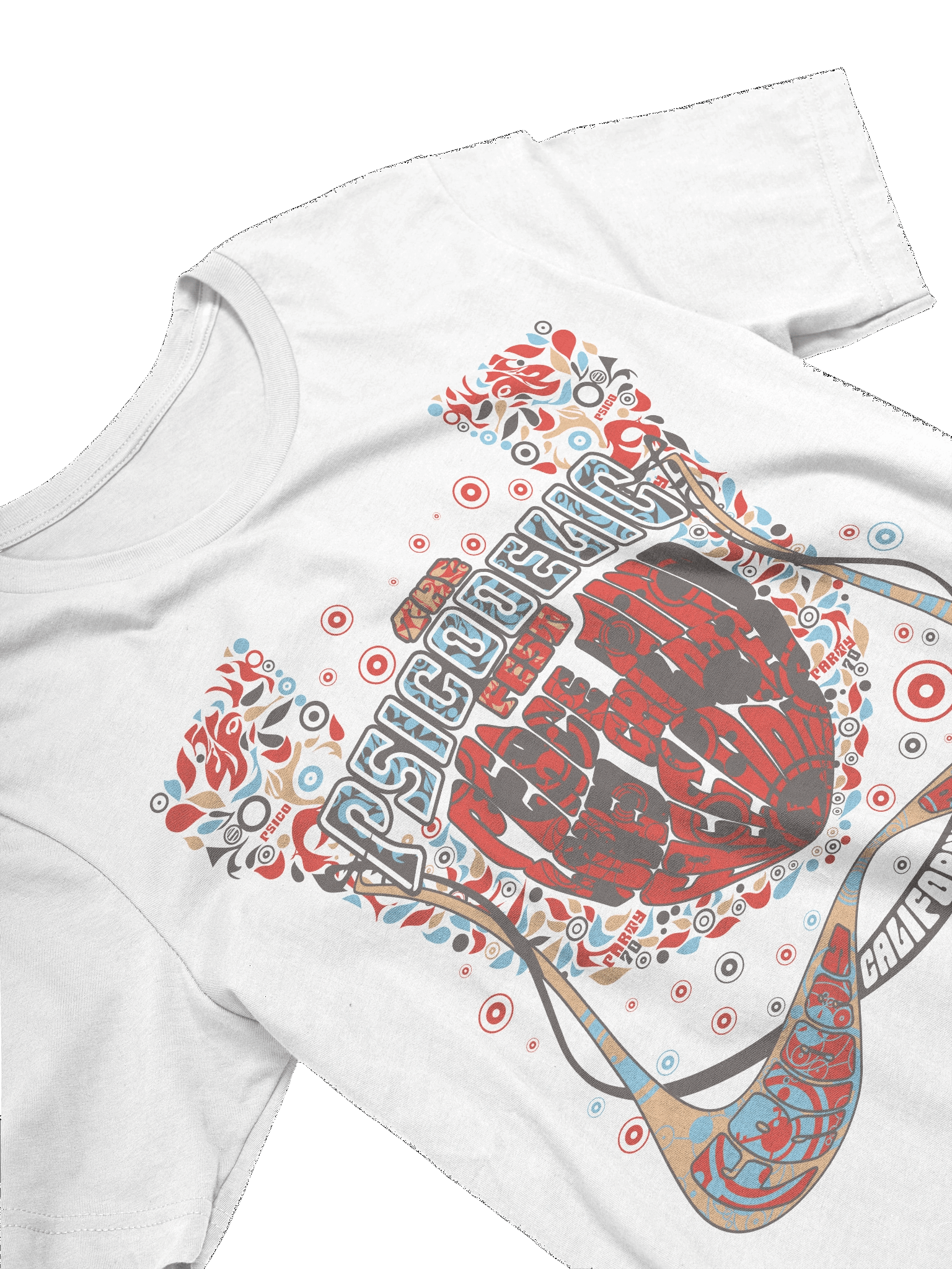 Psychedelic | Unisex Bella+Canvas Supersoft T-Shirt product image (4)