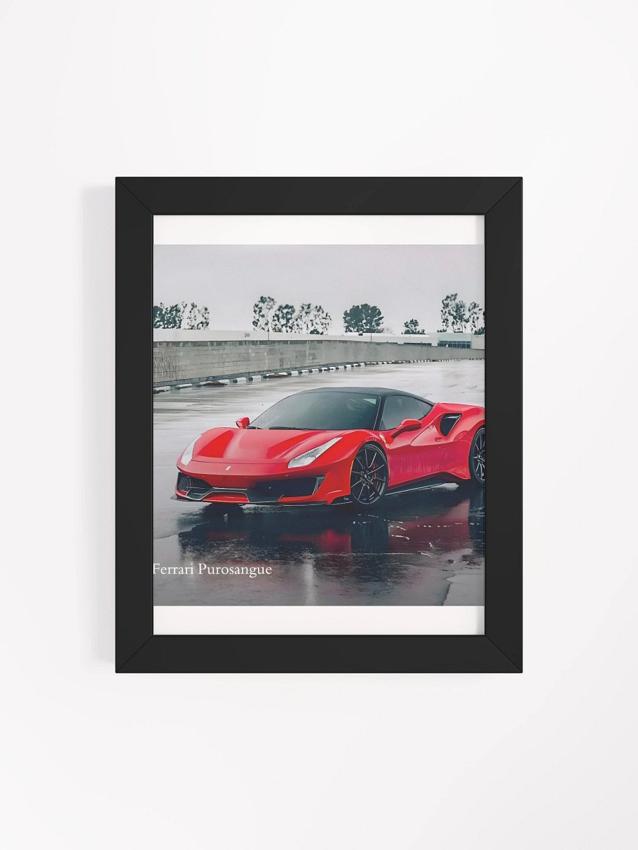Framed High-Quality Matte Poster (in) Ferrari Purosangue product image (46)