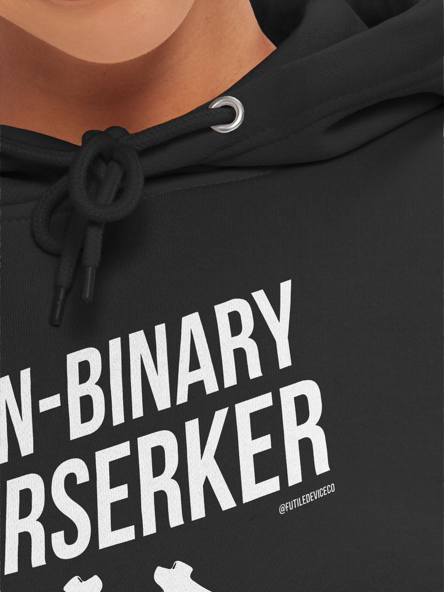 FUTILE DEVICE: NONBINARY BERSERKER (PULLOVER HOODIE) product image (25)