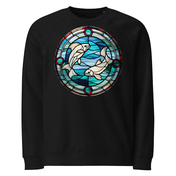 Spiritual Pisces - Unique Sweatshirt Design - Circle Energy product image (1)