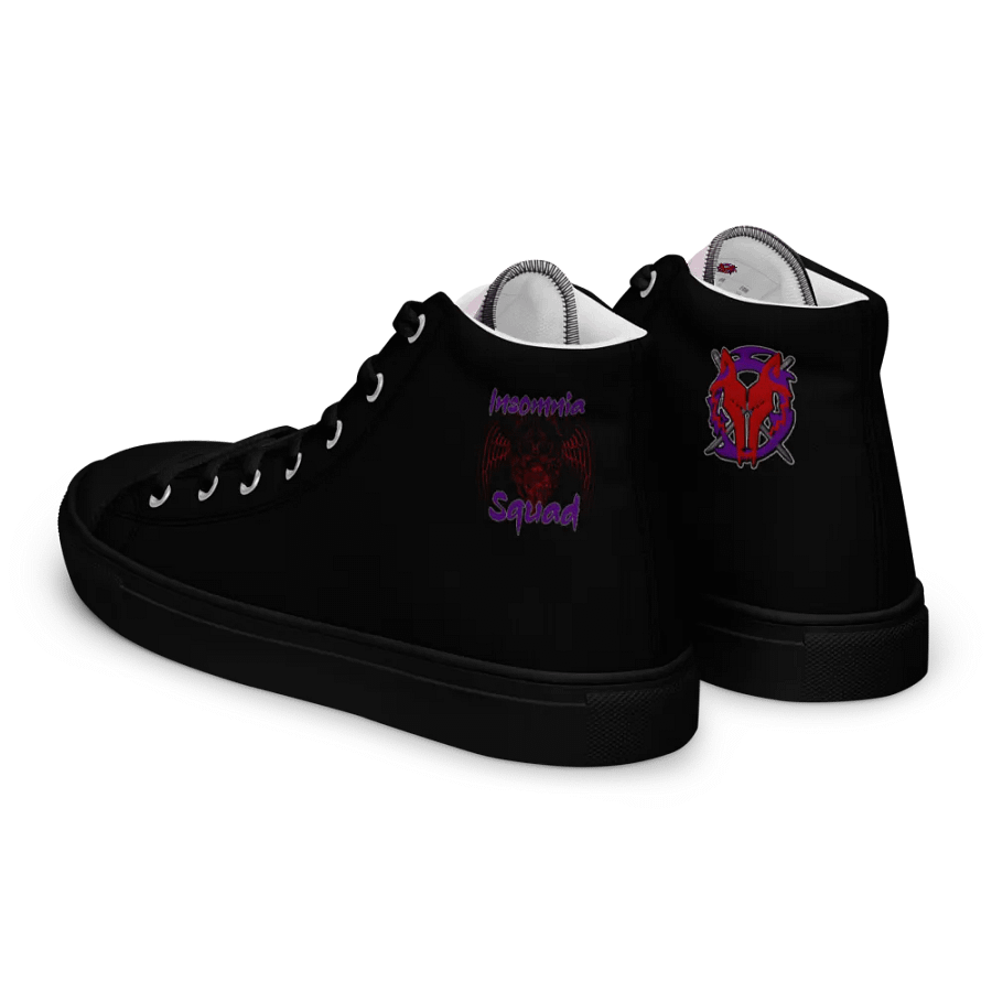 Women's Black Insomnia Squad Canvas Hi-Tops product image (6)