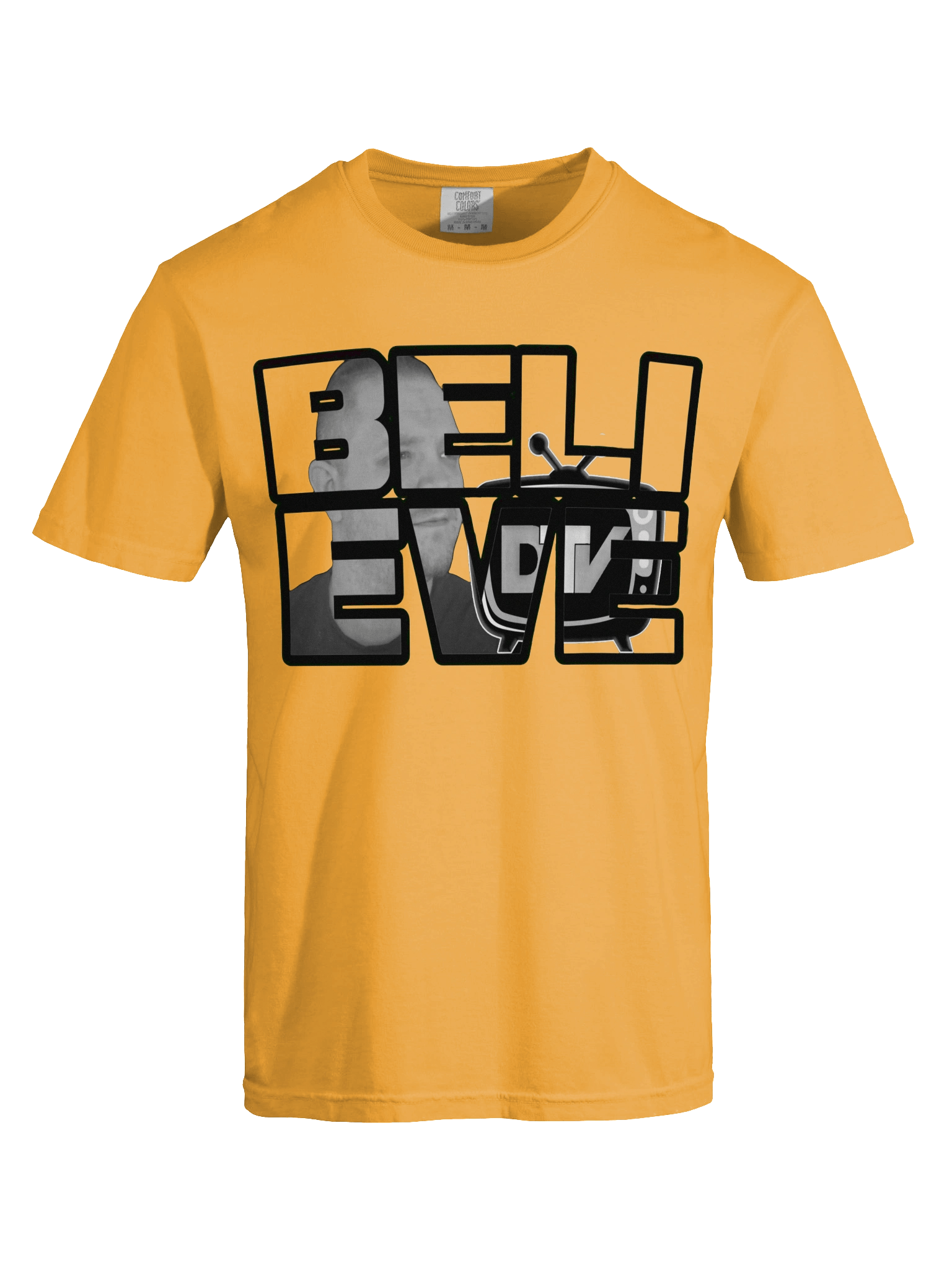 Believe in DTV - Yellow Tee product image (5)