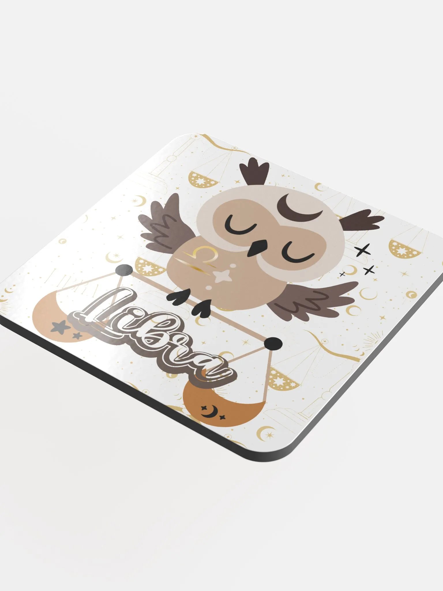 Libra Balance Cork Coaster product image (4)