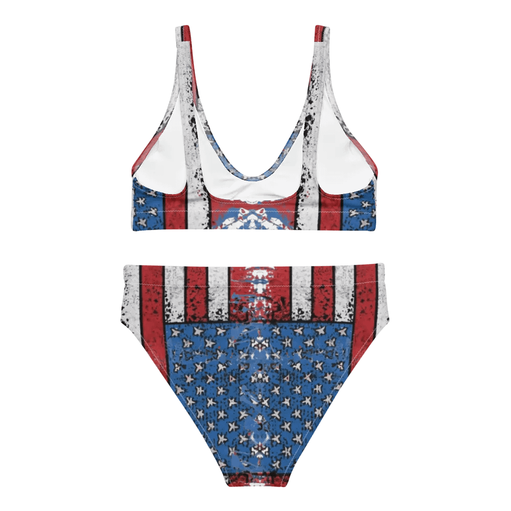 Stars and Stripes Splatter bikini product image (6)