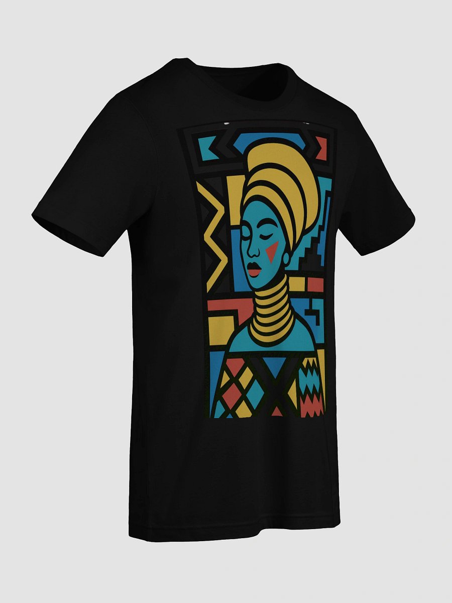 Vibrant Headwrap Illustration T-Shirt product image (68)