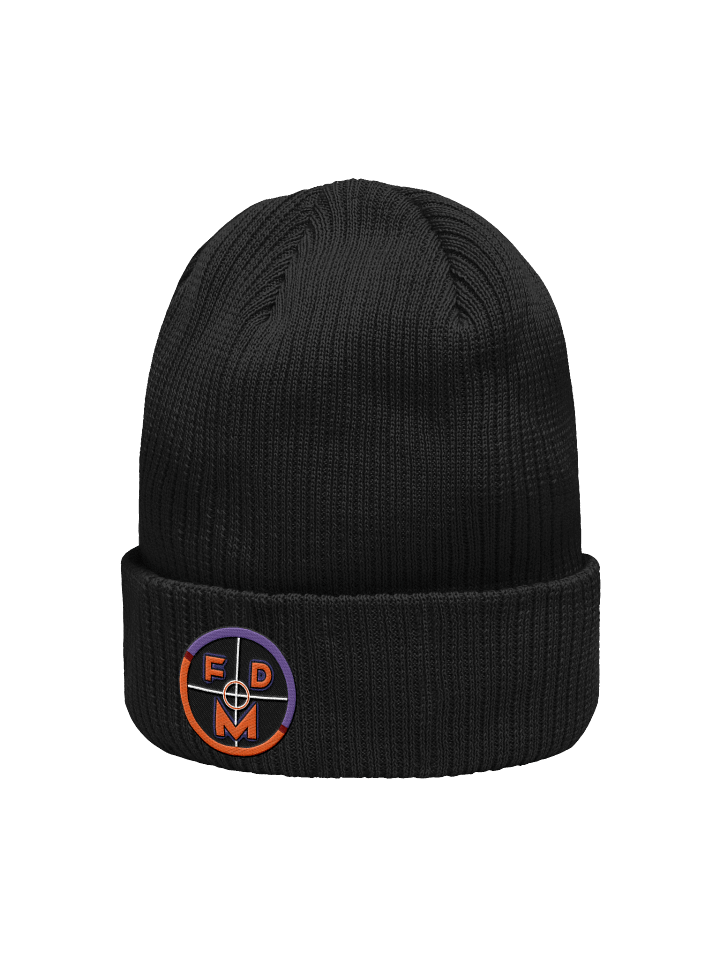 FDM Crosshair Logo Organic Beanie product image (2)