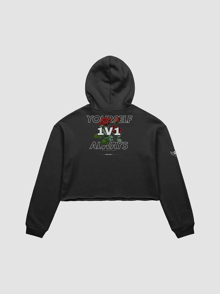 1V1YOURSELF Rose Crop Hoodie product image (2)