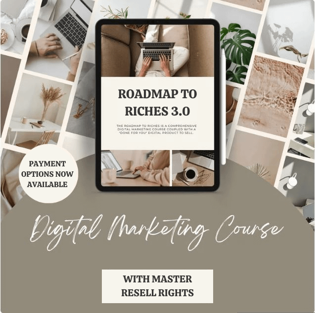 Digital Marketing Course | Roadmap to Riches 3.0 product image (1)