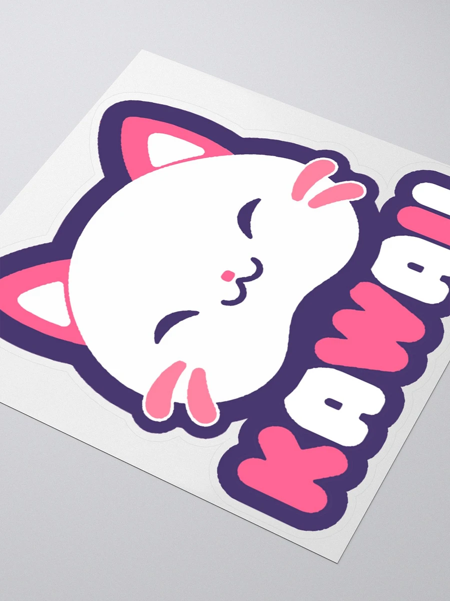 Kawaii Cat Head Sticker product image (5)