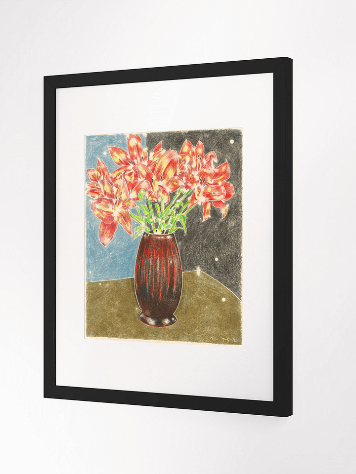 Lillies 07.05.12 print framed product image (6)