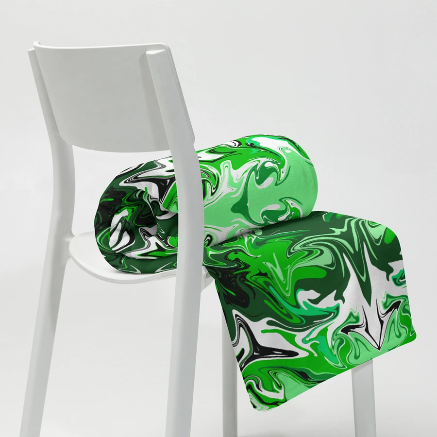 Green Swirl Blanket product image (8)