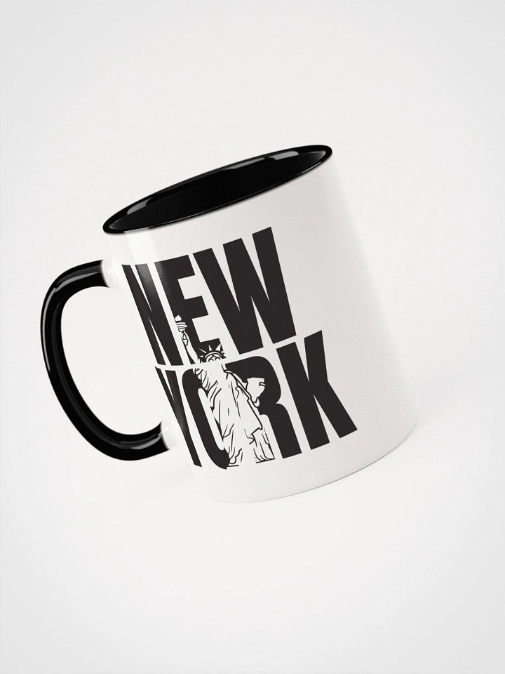 New York Ceramic Mug With Color Inside product image (1)