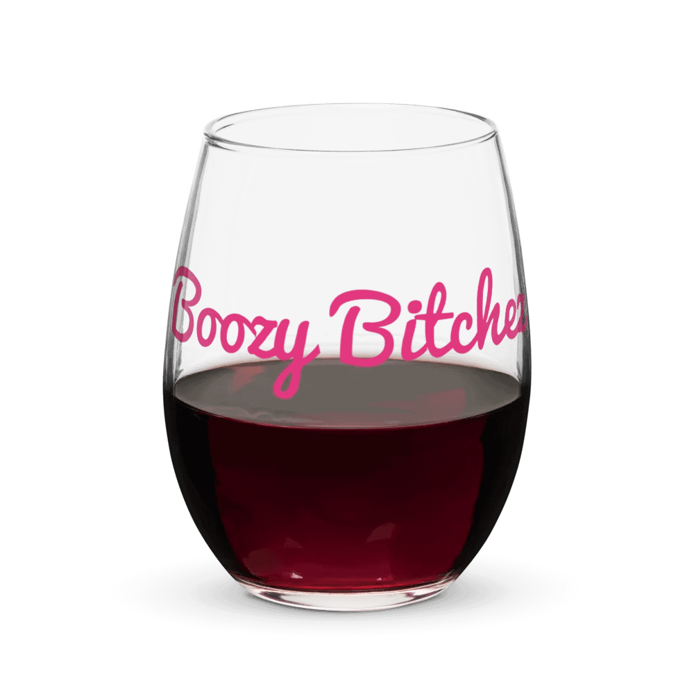 Boozy Bitchez Wine Glass product image (5)