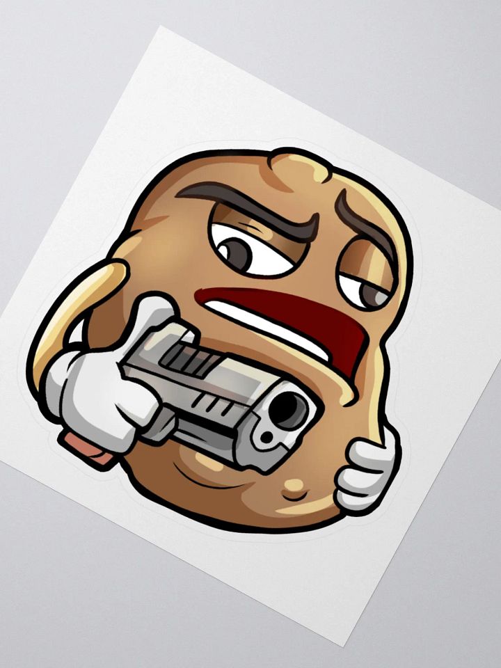 Potato Aim Kiss Cut Sticker product image (2)