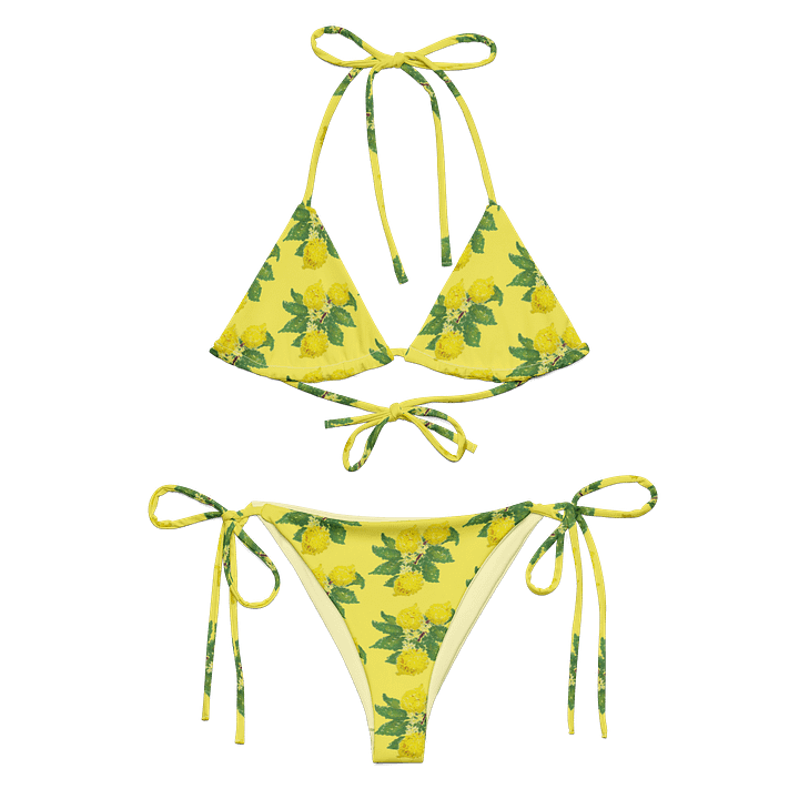 Lemon Love Yellow Bikini Set product image (2)
