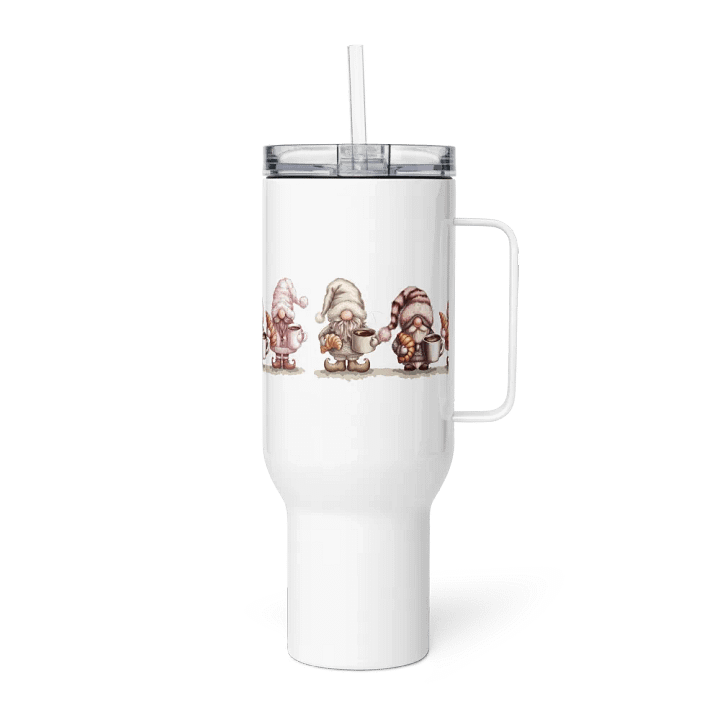 Gnomies Love Coffee 25 oz Travel Mug product image (5)