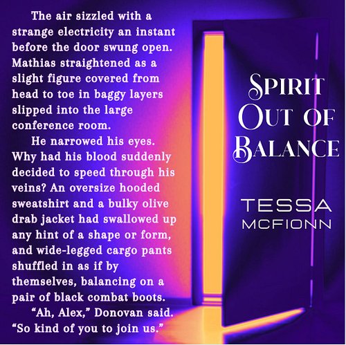 Edits are moving along on SPIRIT OUT OF BALANCE. Release will be this fall. I'll have cover teases coming next month. But unt...