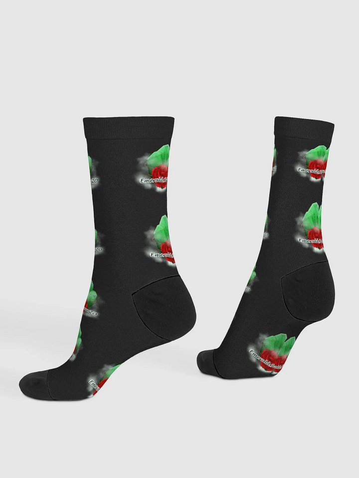 Emerald_Rose20 socks product image (2)