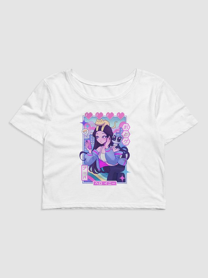 'Cyberpastel simp' printed crop top product image (2)