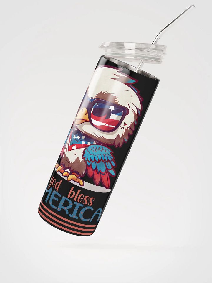 Patriotic Eagle Stainless Steel Tumbler product image (2)