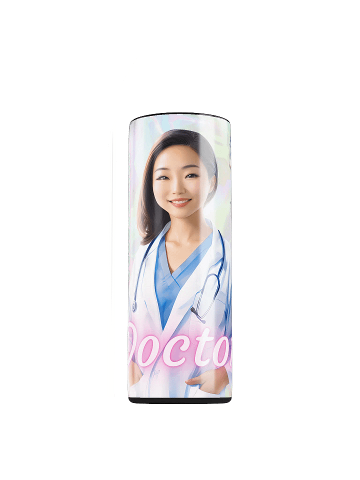 Asian Doctor 20 oz Skinny Stainless Steel Tumbler product image (1)