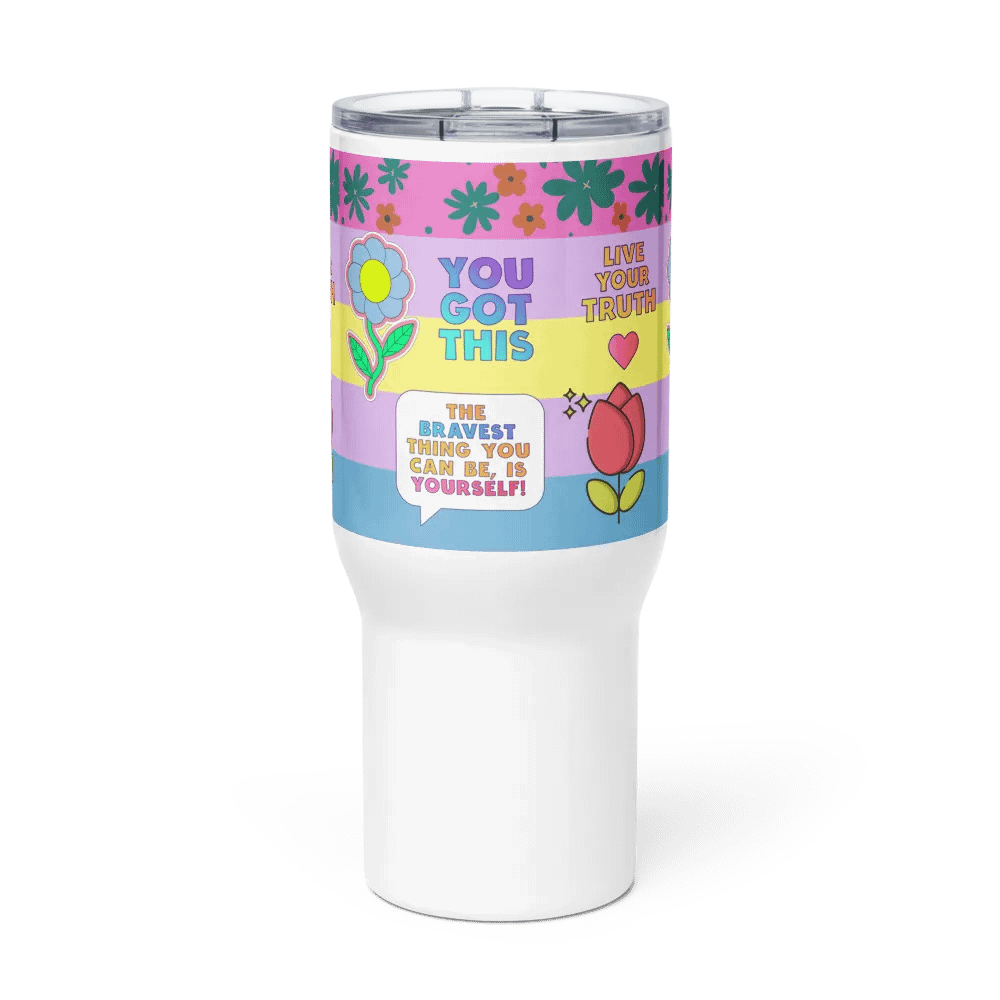 Brave Vibes Travel Mug product image (2)