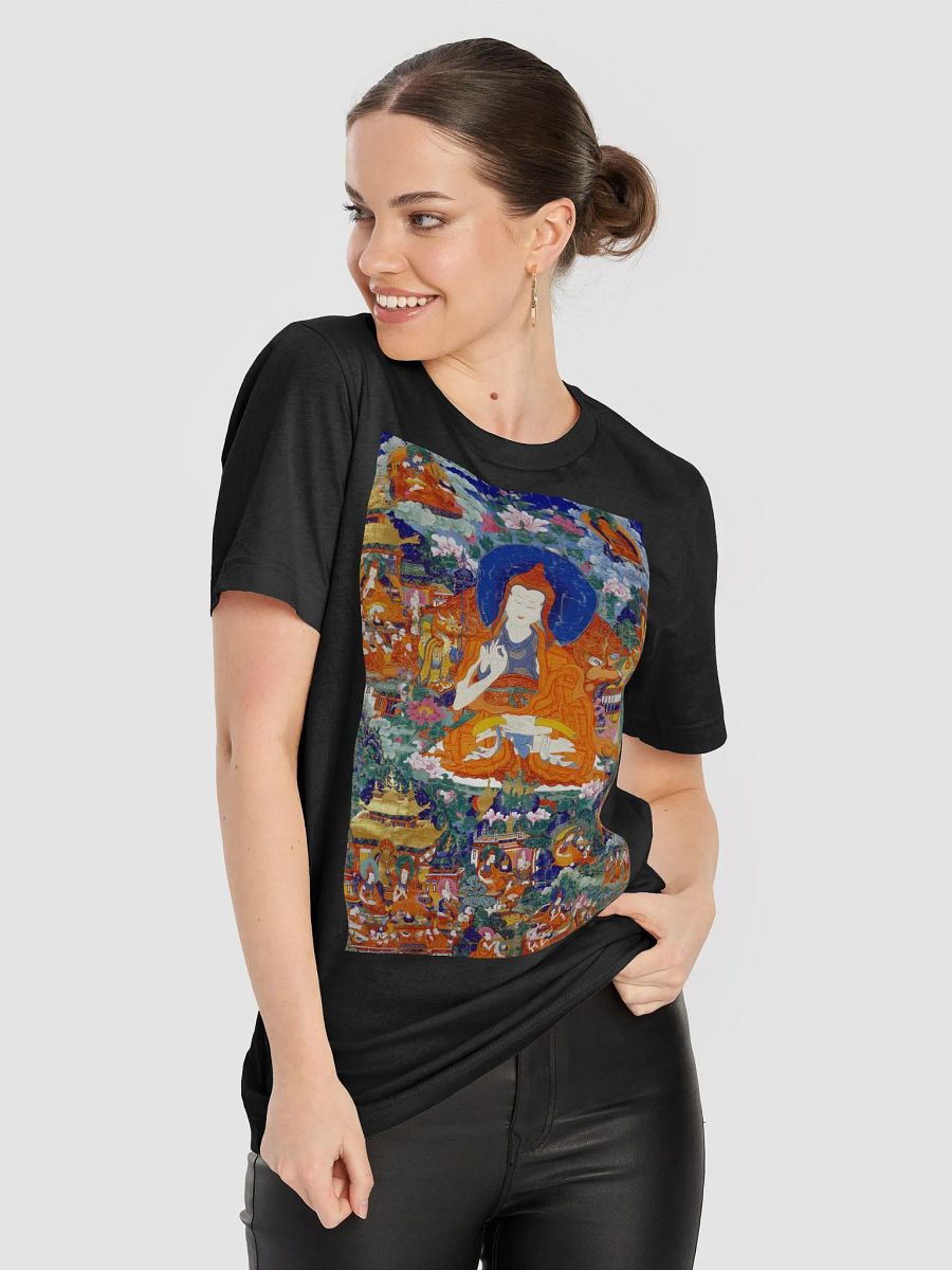 Shantirakshita Traditional Buddhist Thangka Art T-Shirt product image (8)