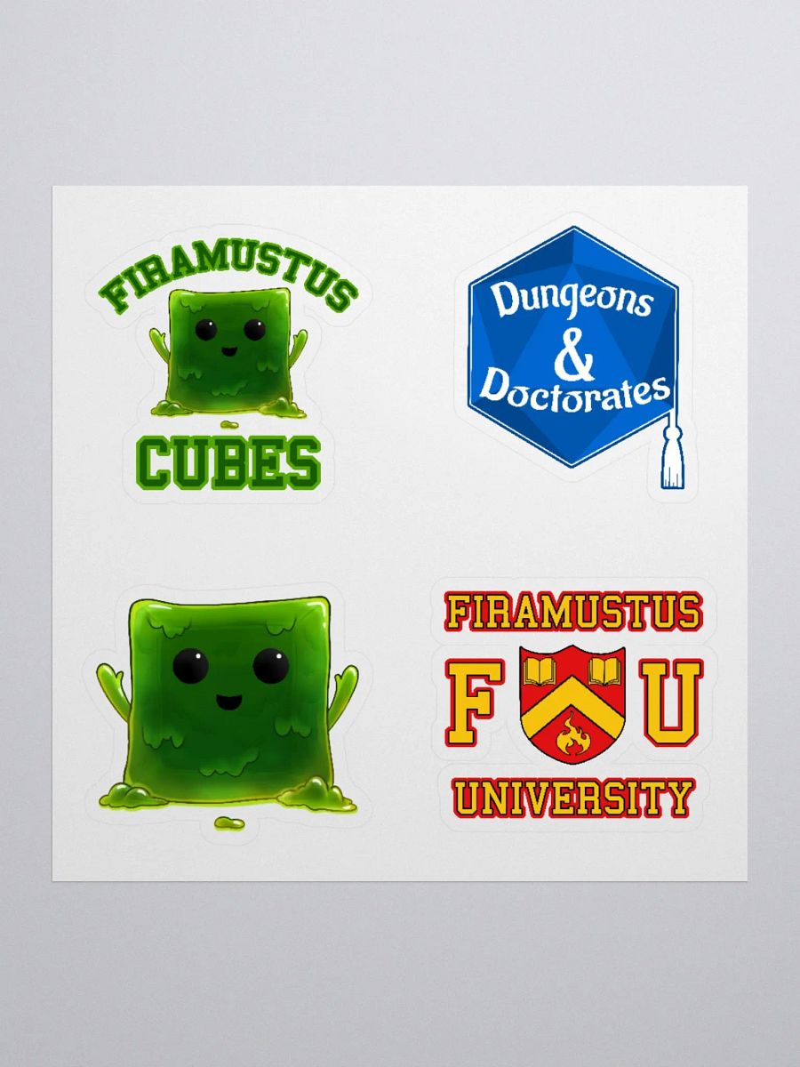 DnDoctorates OG Sticker Sheet product image (1)