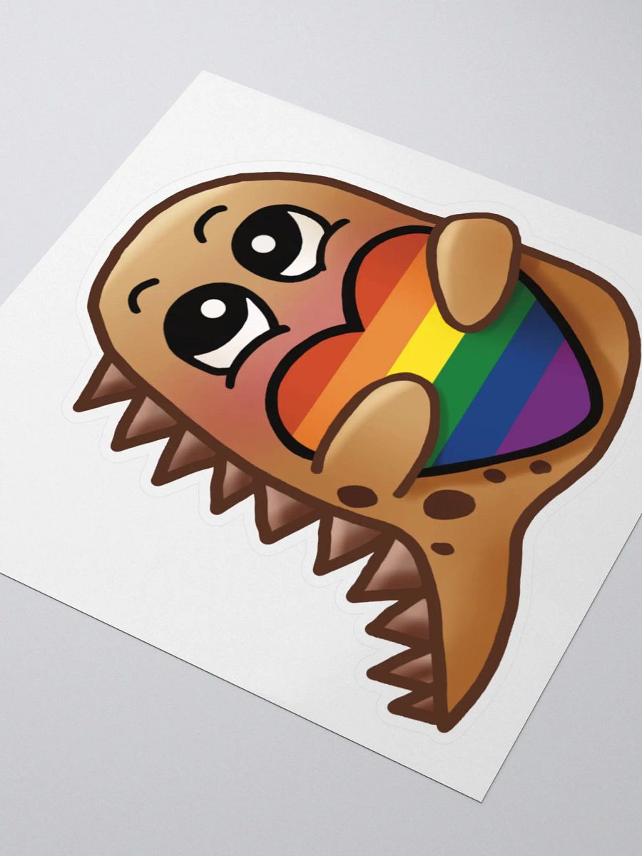 Potaytosaurus Pride Love Sticker product image (7)