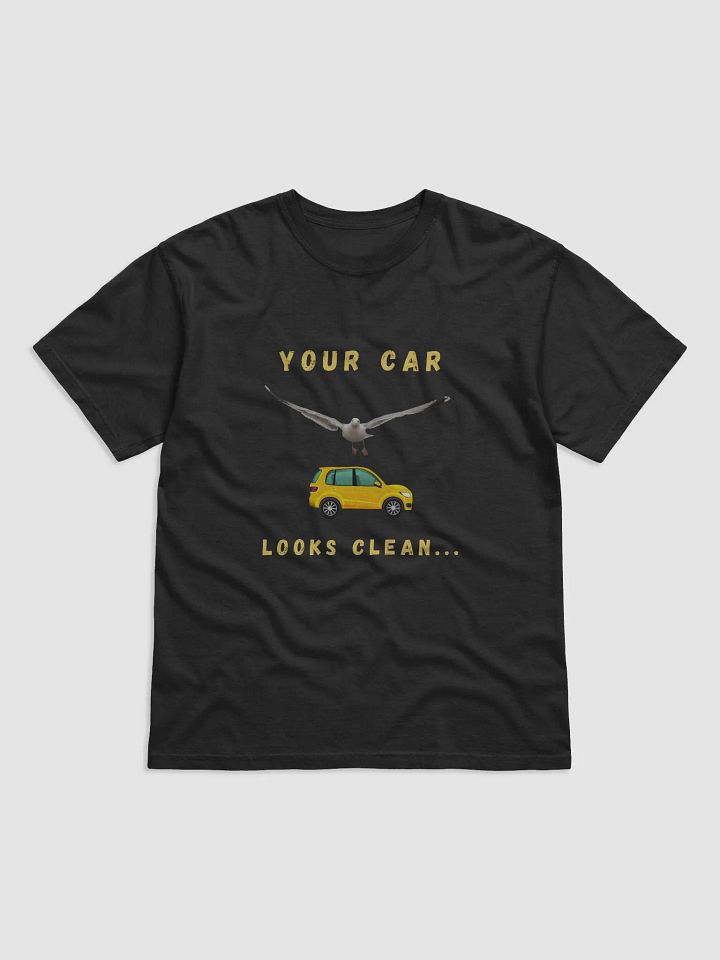 Your Car Looks Clean... Seagull Heavyweight T-shirt product image (2)