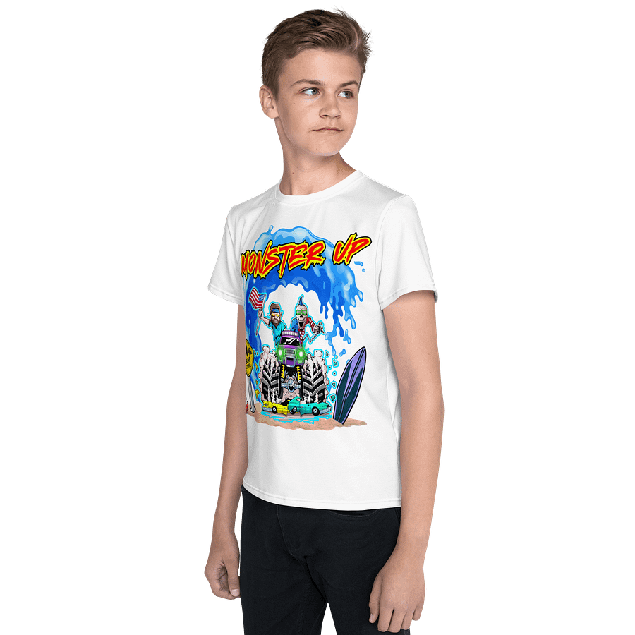 MONSTER UP : All-Over Print Youth Crew Neck T-Shirt product image (3)