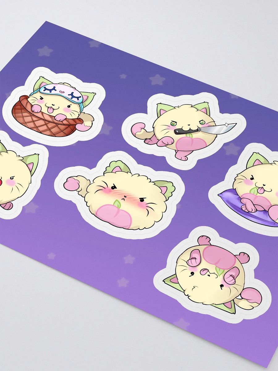 A very Peachy Sticker Sheet product image (2)
