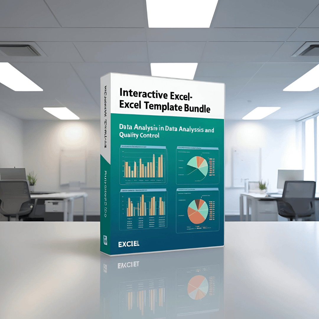 Data Analysis and Quality Control Excel Template Bundle product image (2)