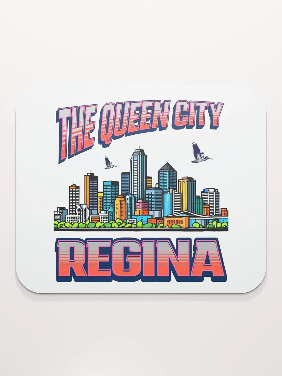 Regina The Queen City Skyline Mouse Pad product image (5)