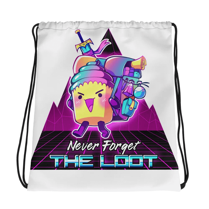 "Loot Goblin" Drawstring Bag product image (1)