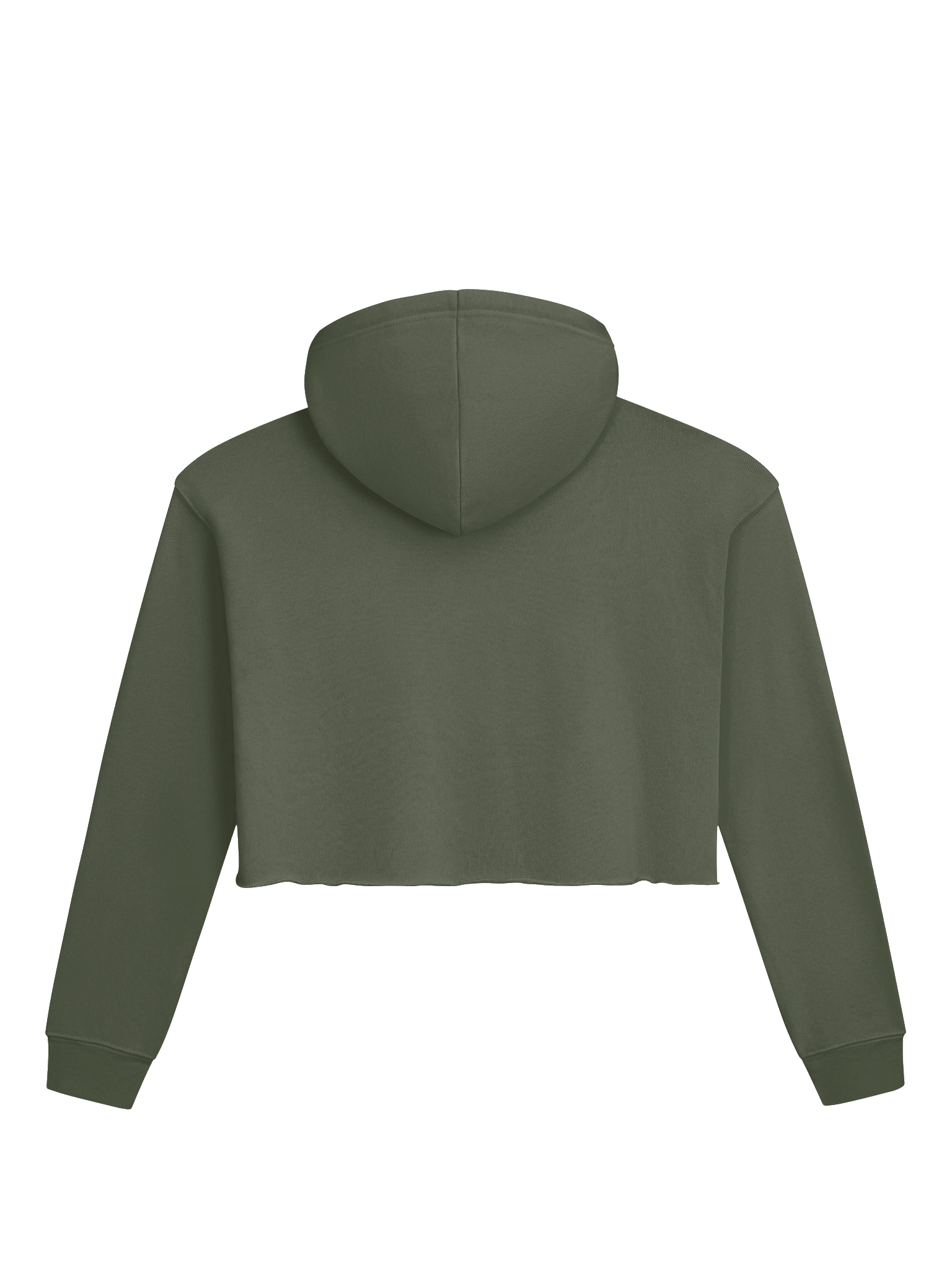 "NO SIGN" cropped fleece hoodie product image (5)